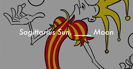 Sagittarius Sun, ____ Moon %>