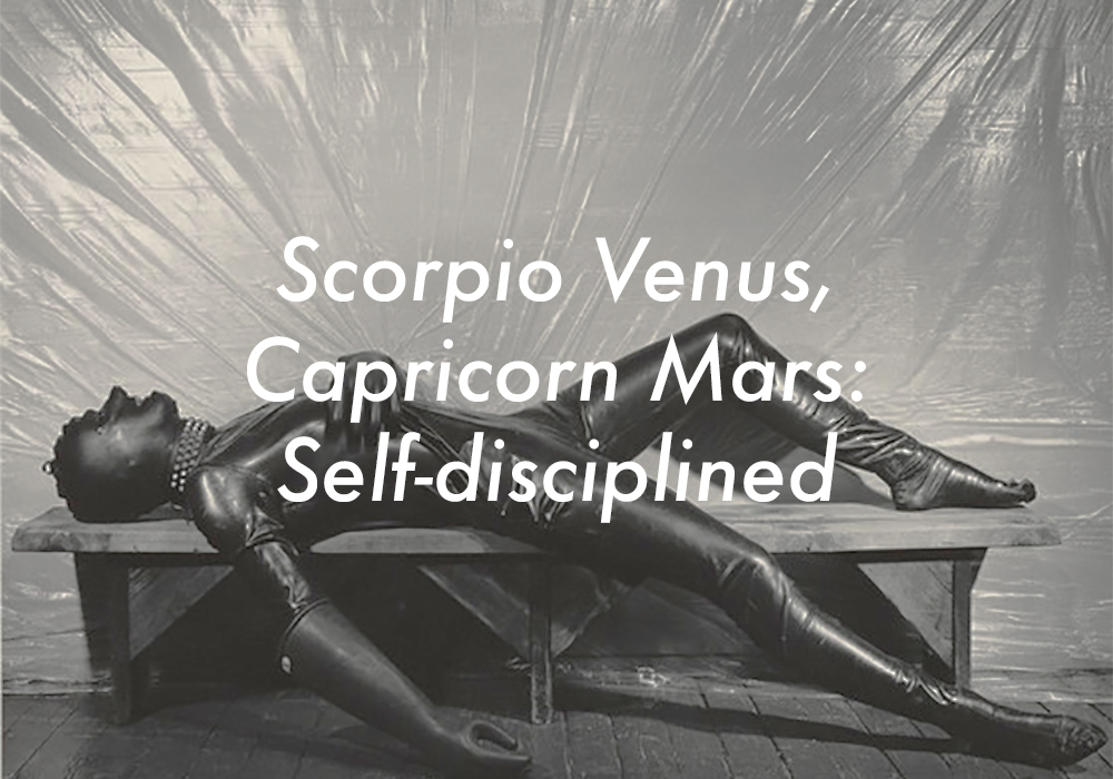 Scorpio Venus Capricorn Mars