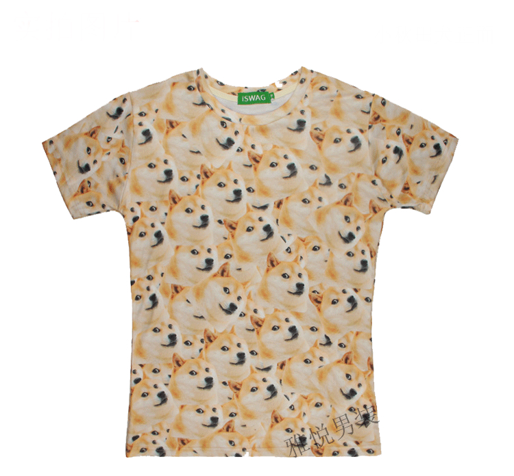 T-shirt with Doge Meme